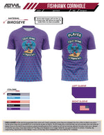 Load image into Gallery viewer, Fishhawk Cornhole Purple