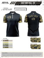 Load image into Gallery viewer, East Bay Chiefs Batting Jacket