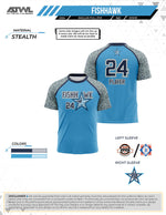 Load image into Gallery viewer, Fishhawk Carolina All Stars Mens Full dye Replica Jersey