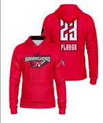 Load image into Gallery viewer, Barracudas Red Full Dye Hoodie