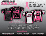 Load image into Gallery viewer, Stay Strong Womens Full Dye Jersey Cancer Awareness