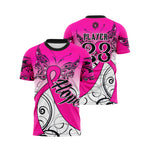 Load image into Gallery viewer, HOPE Breast Cancer Awareness Men's full dye jersey