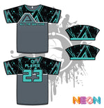 Load image into Gallery viewer, Geometric Grunge Mens Full Dye Jerseys
