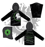 Load image into Gallery viewer, DISTRESSED GAS MASK HOODY