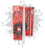 Load image into Gallery viewer, Splatter Gasmask Arm Sleeve (additional color options available)