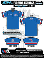 Load image into Gallery viewer, Florida Express Batting Jacket