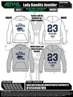 Load image into Gallery viewer, Lady Bandits Alternate Sub Dye Hoodie