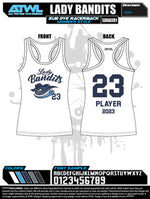 Load image into Gallery viewer, Lady Bandits Women's Racerback/Womens Jersey