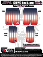 Load image into Gallery viewer, WC Red Storm Shorts