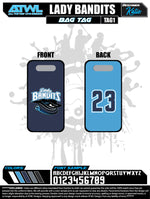 Load image into Gallery viewer, Lady Bandits Bag tag/towel Accessories