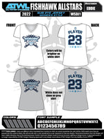 Load image into Gallery viewer, 2022 Fishhawk All Stars Womens Sub dye Jerseys