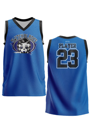 Tampa Bay Roller Derby Switchblades Mens cut Sleeveless Jersey