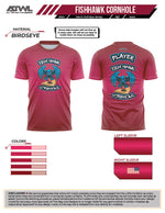 Load image into Gallery viewer, Fishhawk Cornhole Red Scales