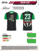 Load image into Gallery viewer, Dream Team Mens Cut Full dye Jersey (Raptor)