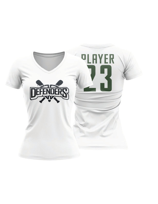 Defenders Sub Dye Womens V-neck