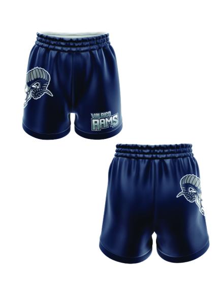 Valrico Rams mens Full Dye Shorts
