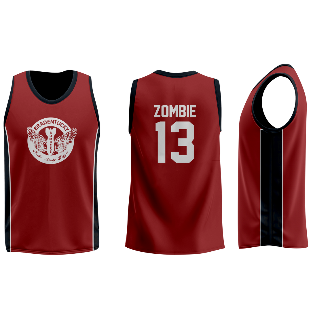 Bradentucky Roller Derby Women's cut Sleeveless Jersey
