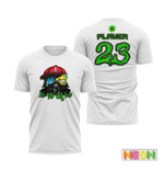 Load image into Gallery viewer, Crazy Ballz Mens White Sub Dye Jersey Gasmask