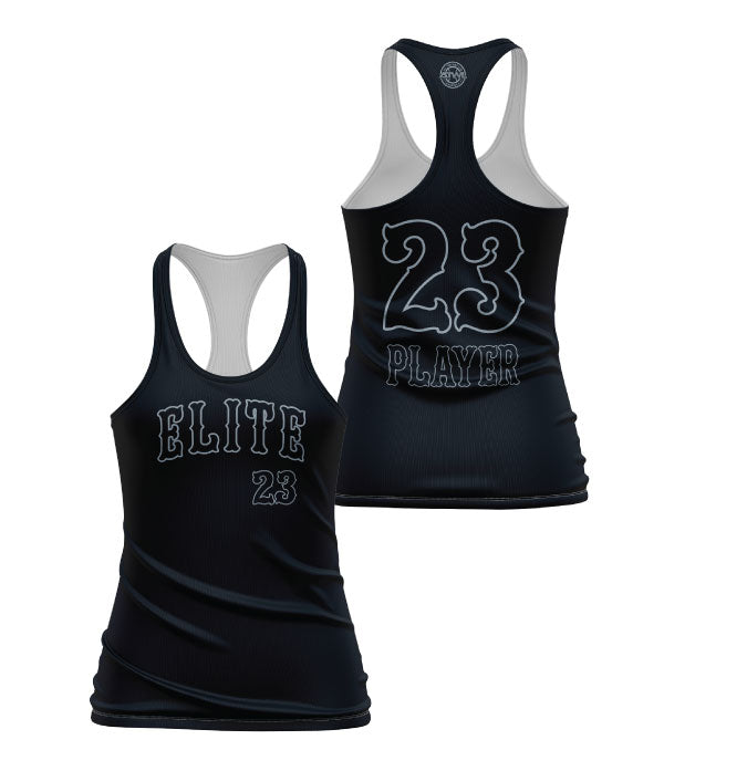 Diamond Elite Black Edition Womens Racerback
