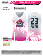 Load image into Gallery viewer, Tampa Bay Roller Derby  Women's cut Sleeveless Jersey