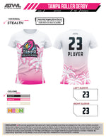 Load image into Gallery viewer, Tampa Bay Roller Derby Women's Crew Cut Jersey