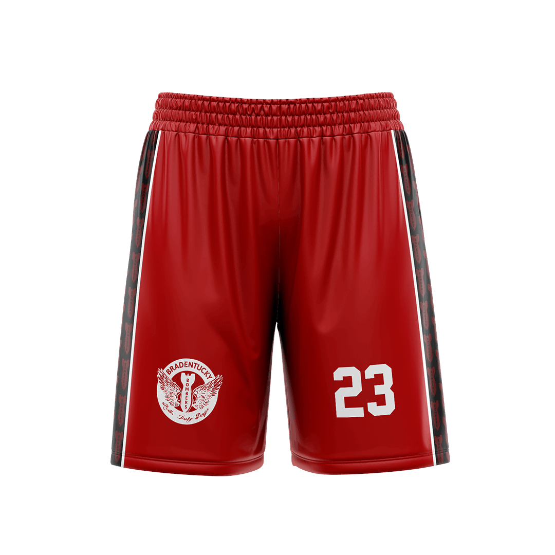 Bradentucky Roller Derby mens cut Full Dye Shorts