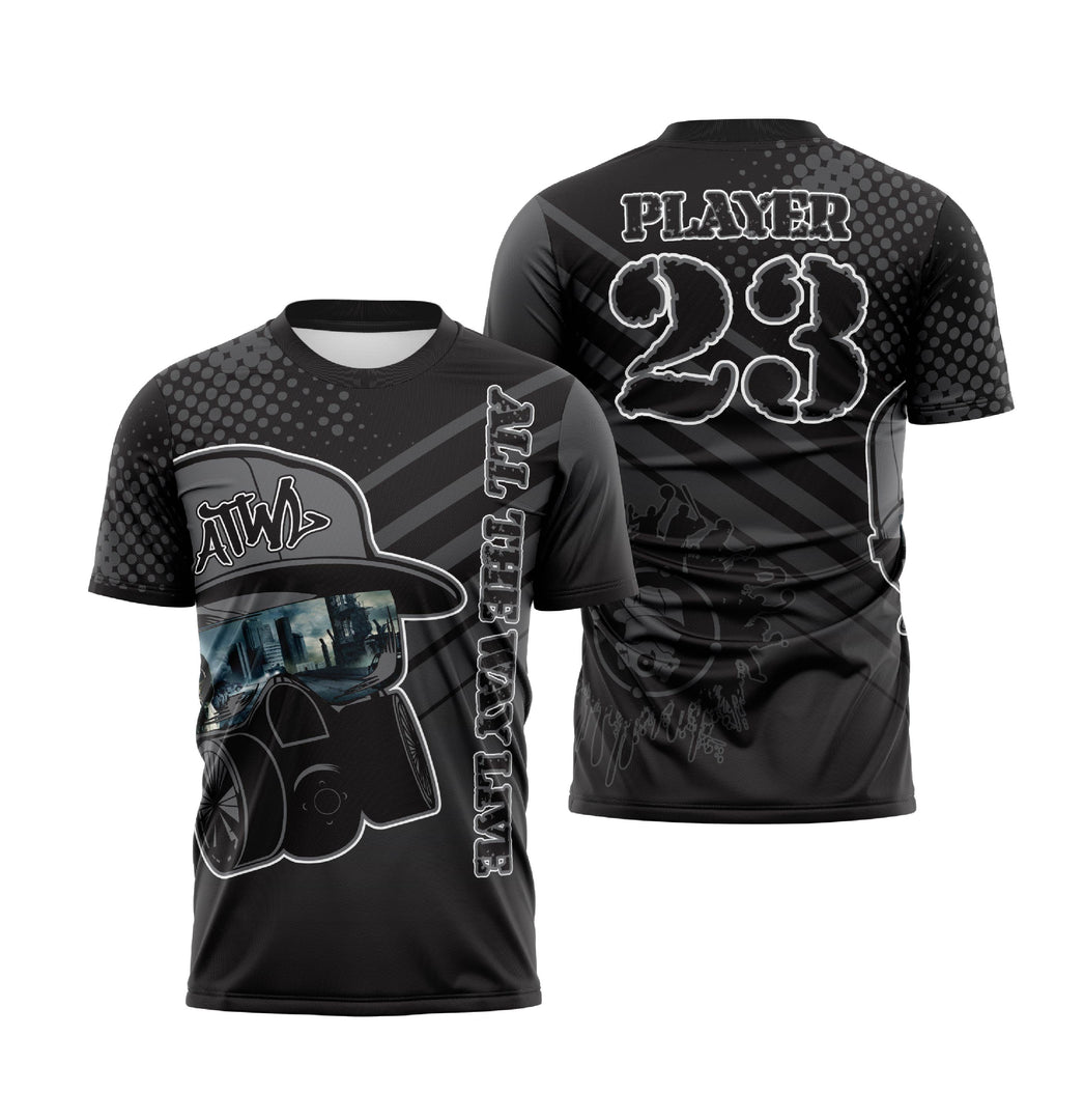 Gas Mask Reflection Series Apocalypse Mens Full Dye Jersey