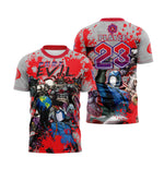 Load image into Gallery viewer, Pure Evil 80's Villians Mens Full Dye Jersey
