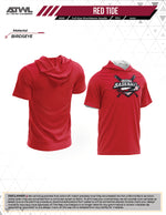 Load image into Gallery viewer, Red tide Full Dye Hoodie (red)