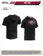 Load image into Gallery viewer, Red tide Full Dye Hoodie (black)