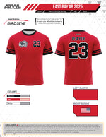 Load image into Gallery viewer, East Bay 2025 Advanced Baseball Replica  Men's Jersey