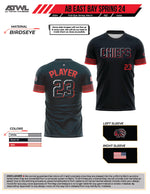 Load image into Gallery viewer, East Bay 2024 Advanced Baseball Replica  Men's Jersey