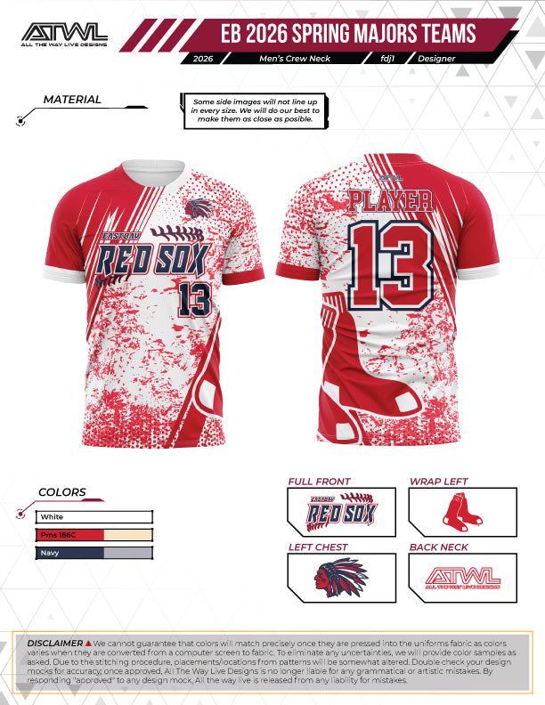 East Bay Spring 2026 Replica League  Baseball Jerseys