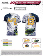 Load image into Gallery viewer, East Bay Spring 2026 Replica League  Baseball Jerseys