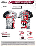 Load image into Gallery viewer, East Bay Spring 2026 Replica League  Baseball Jerseys