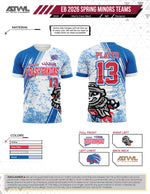 Load image into Gallery viewer, East Bay Spring 2026 Replica League  Baseball Jerseys