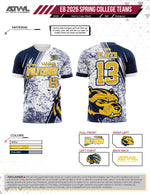Load image into Gallery viewer, East Bay Spring 2026 Replica League  Baseball Jerseys