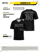 Load image into Gallery viewer, Diamond Elite Blacked out V-neck Game Jersey