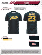 Load image into Gallery viewer, Canes Traditional Baseball Full Dye jersey