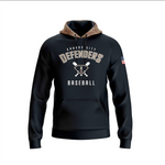 Load image into Gallery viewer, Defenders Baseball Black Full Dye Hoodie (Copy)