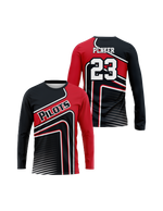 Load image into Gallery viewer, Pilots Full Pilot dye mens long sleeve Jersey