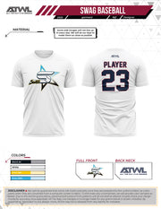 Swag Elite Baseball Practice Mens Grey Sub dye jersey