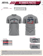 Load image into Gallery viewer, Buffalo Creek Bombers Mens Grey Sub dye jersey