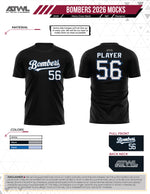 Load image into Gallery viewer, Buffalo Creek Bombers Mens Bombers fan and practice jerseys