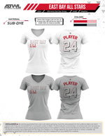 Load image into Gallery viewer, East Bay All Stars Womens Sub dye Jerseys