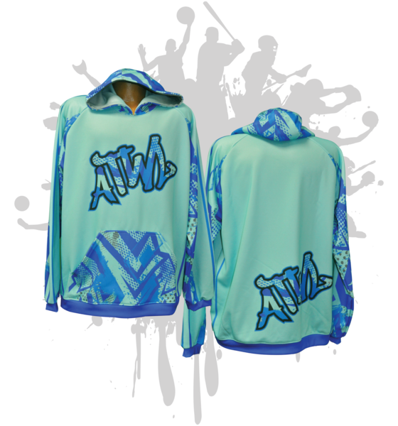Semi-Crazy Full Dye Uni-sex Hoody