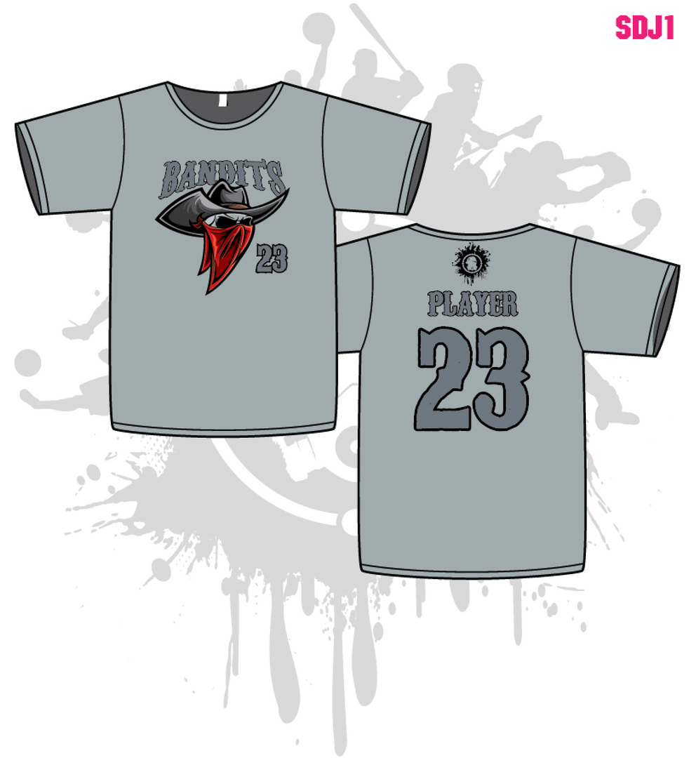 Bandits 10U Youth Men's Sub Dye Jersey