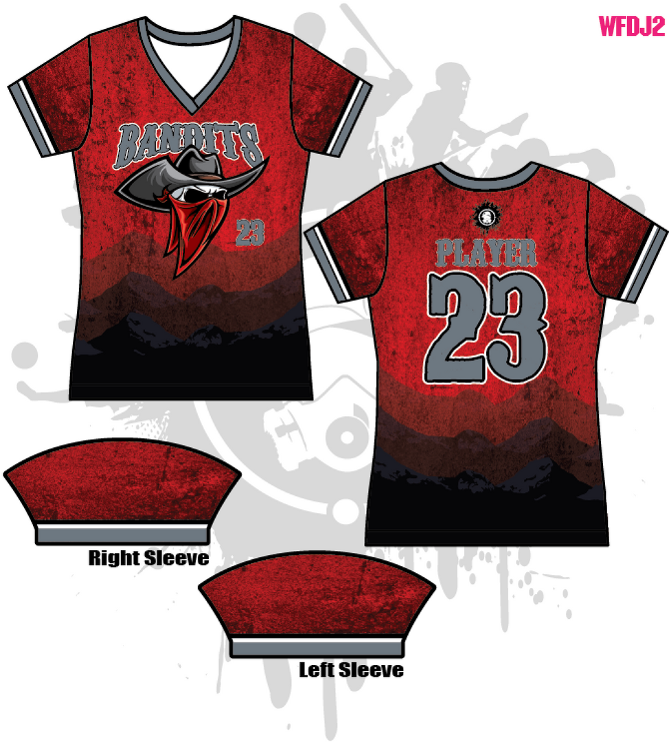 Bandits 10U Women's Full Dye Jersey