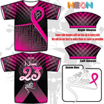 Load image into Gallery viewer, Fight For Love Cancer Awareness Mens Full Dye Jersey