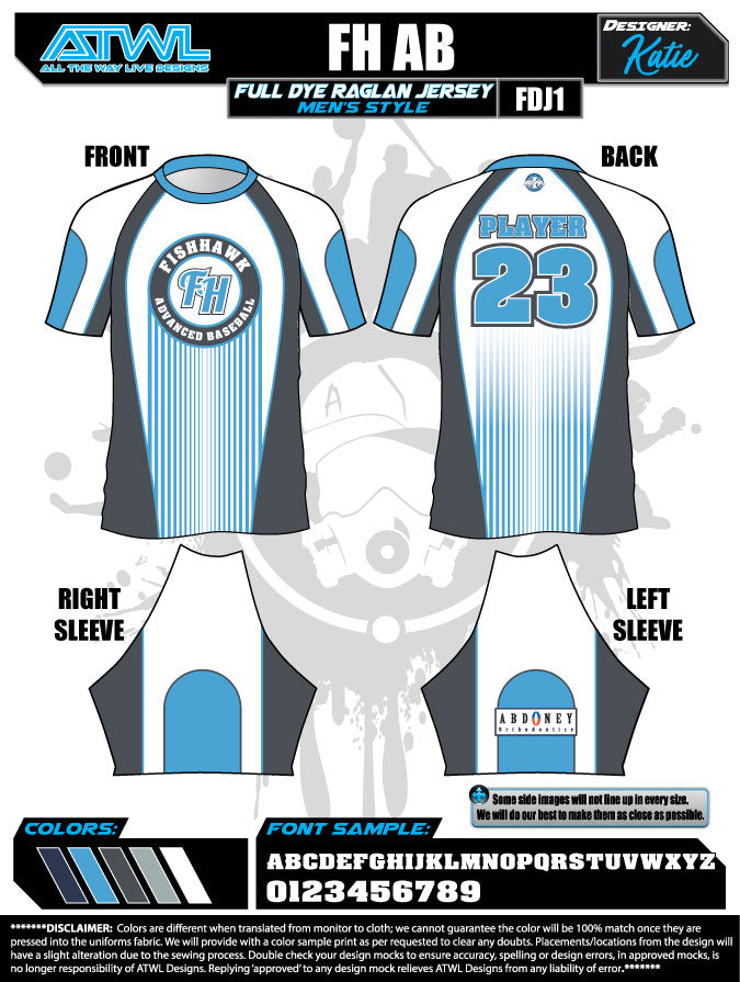 Fishhawk Advanced Baseball 2020 Men's Jersey